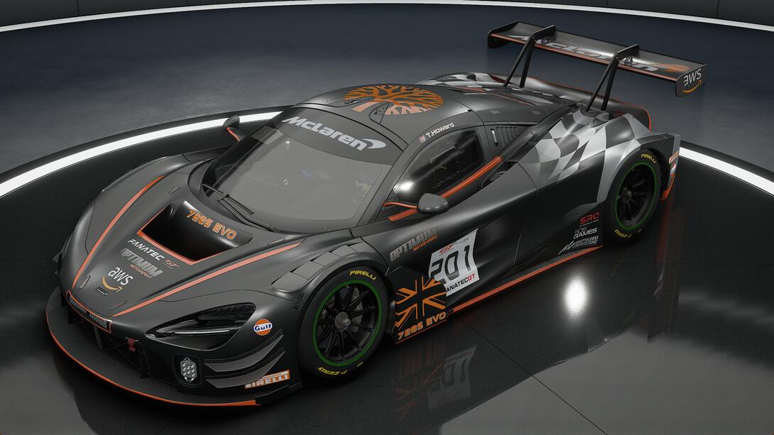 #201 T.Howard McLaren 720S Evo Fairview Racing