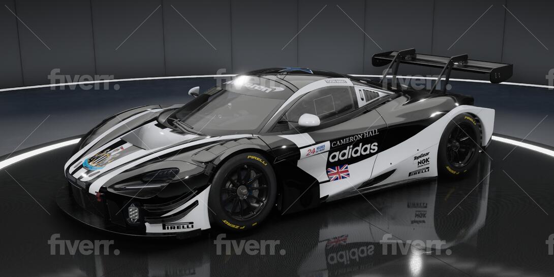 Cameron Hall (1997) McLaren GT3 Evo 