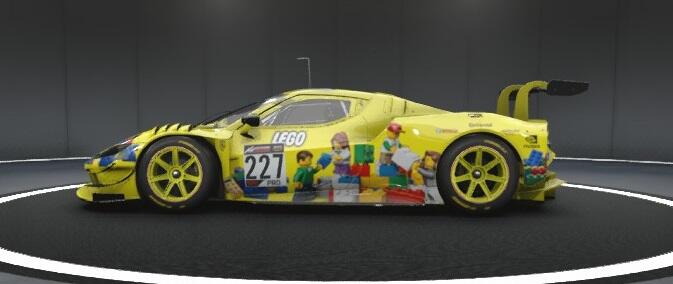 Celtic Bromance Lego Ferrari