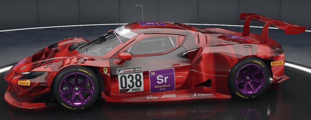 Strontium Red Flame