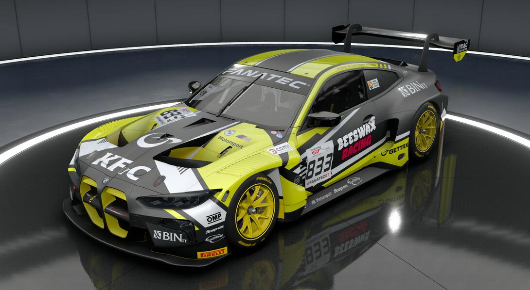 BMW GT3 BeesWax racing Livery