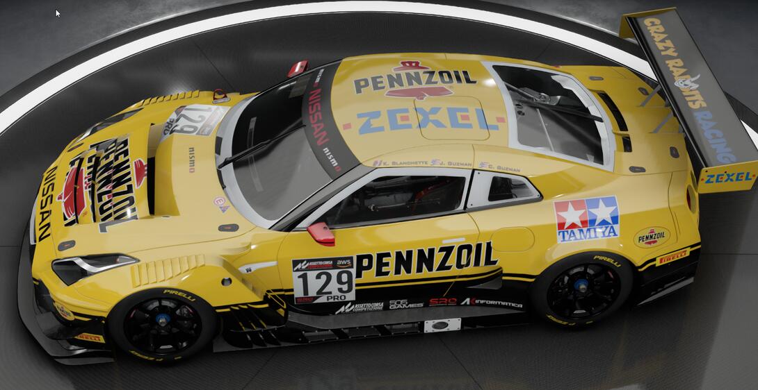 Crazy rabbits Racing - Penzoil GTR