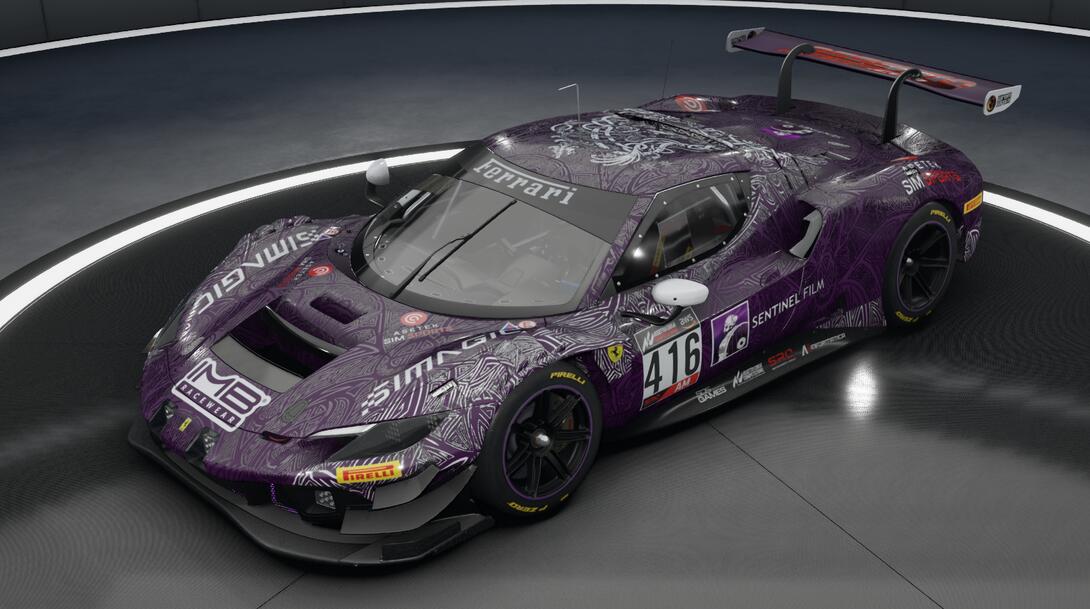 Sentinel Racing Ferrari 296