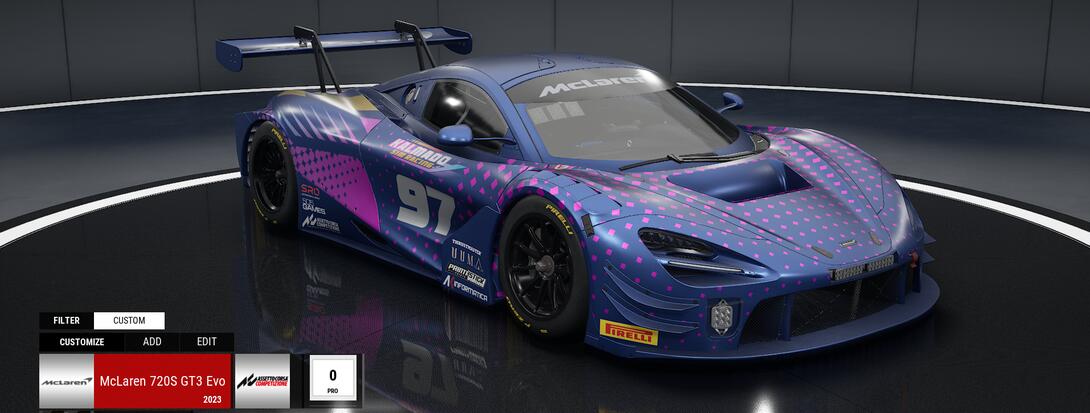 Kalmado Racing 720s Evo