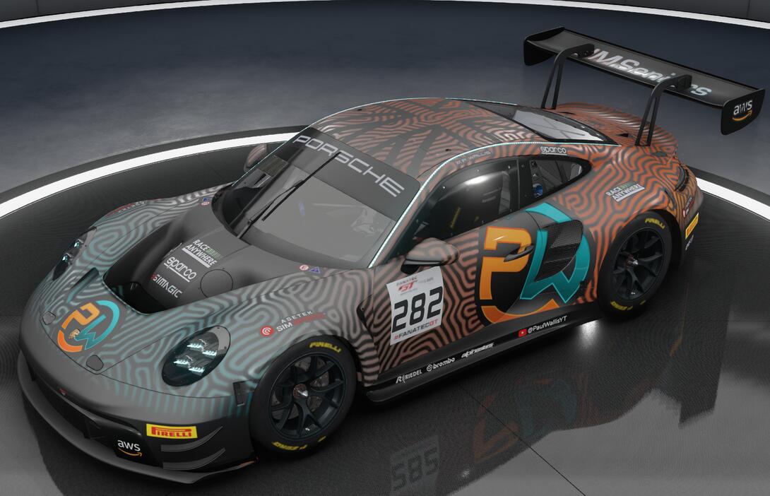 #282 P.Wallis Porsche 992 GT2 R Wizzy Motorsport