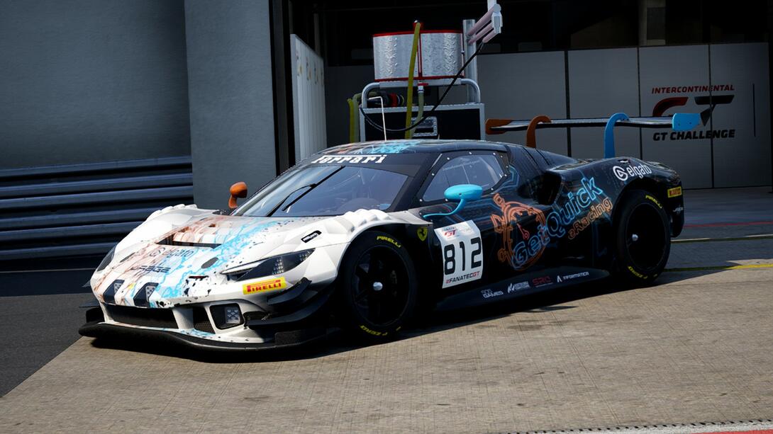 GetQuick eRacing Ferrari 296