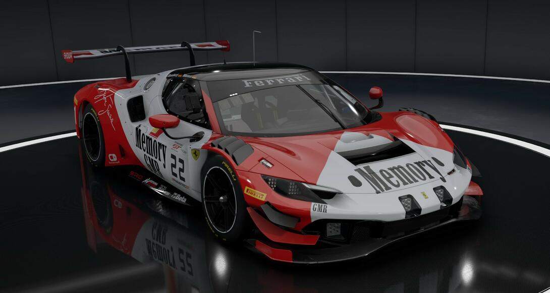 ACC Memory Senna F 296 GT3 Team