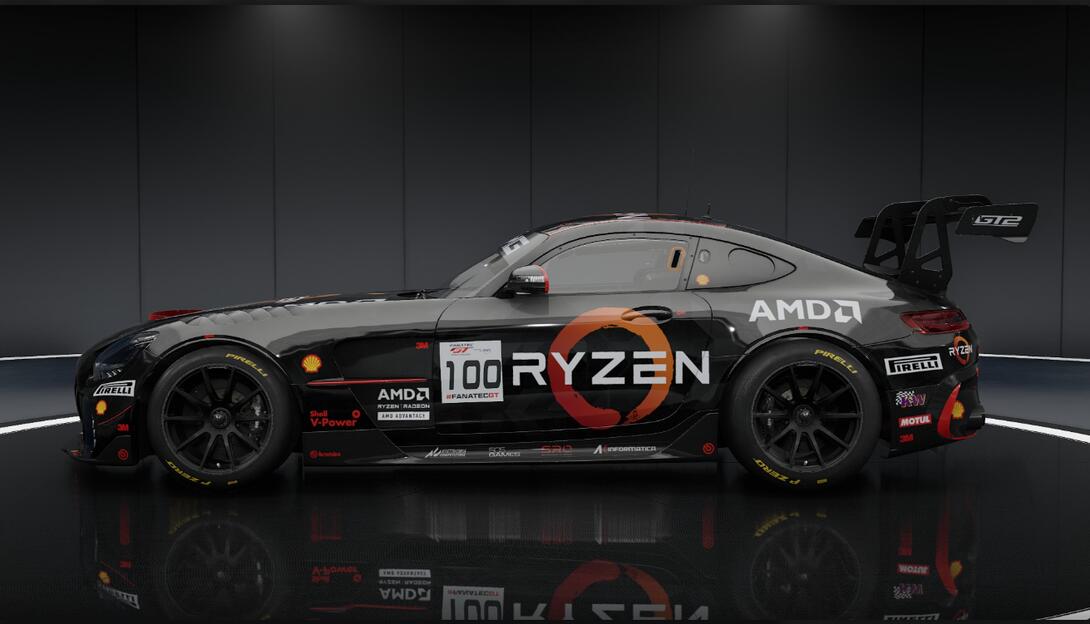  AMD Ryzen Mercedes AMG  GT2