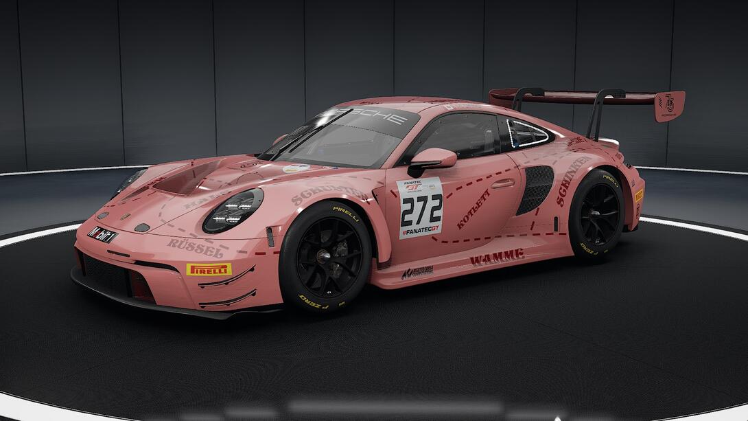 Porsche 992 GT3R Pink Pig