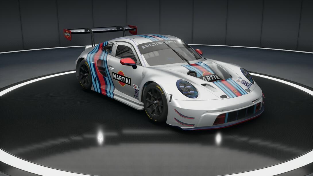Porsche 992 GT3 Martini Racing