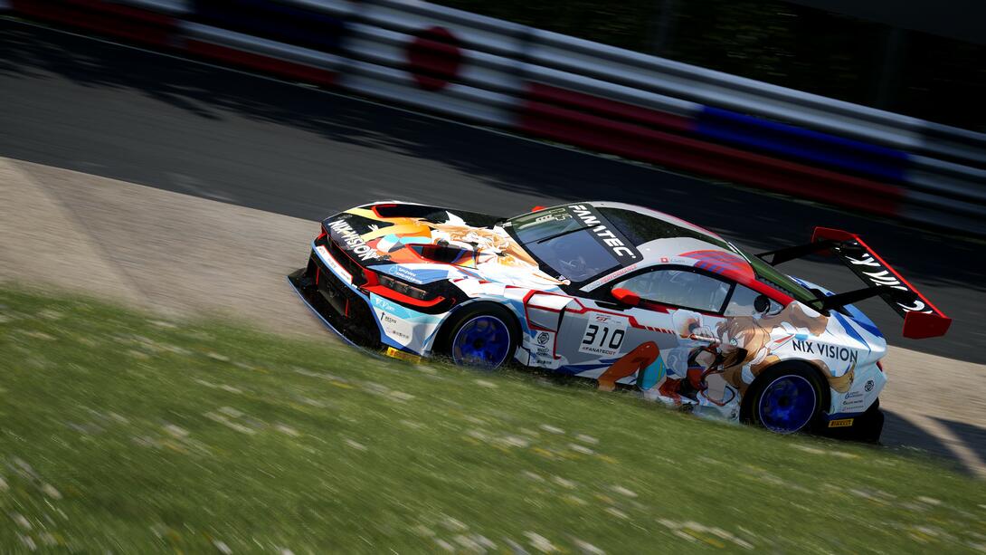 NIX Racing Mustang GT3 (QRT 24 Hours in Less)