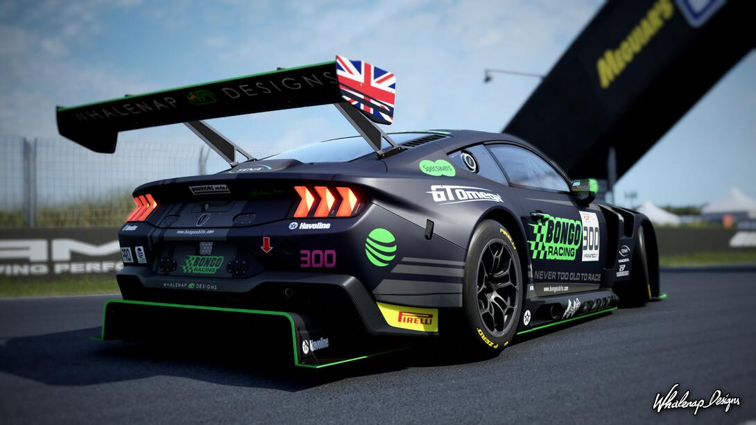 Bongo Racing Ford Mustang GT3 3.0