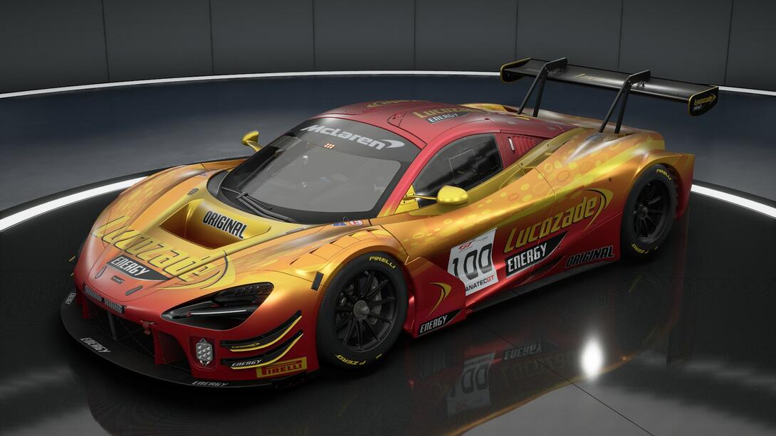 McLaren 720S GT3 Evo - Lucozade v1.0