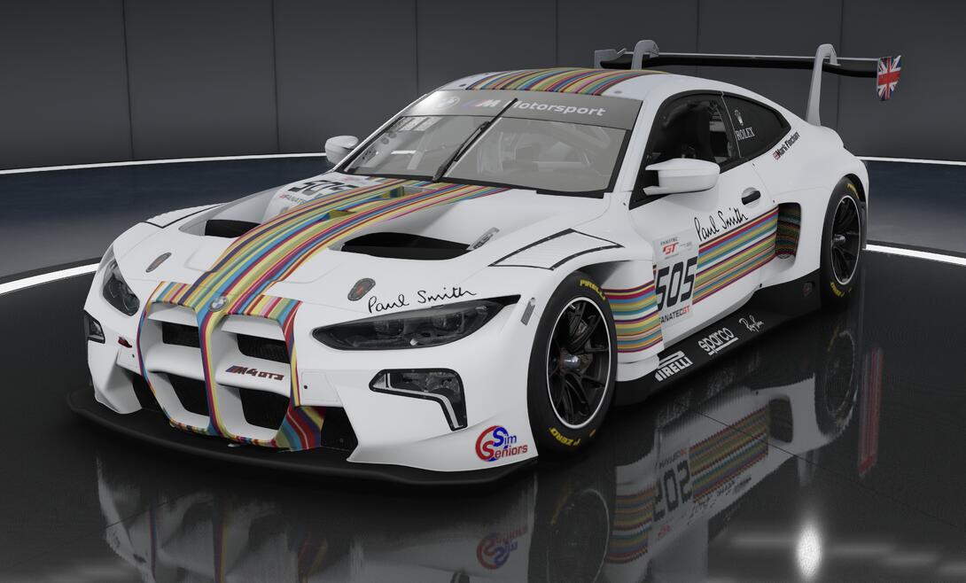 Paul Smith livery BMW 4 GT3 #505