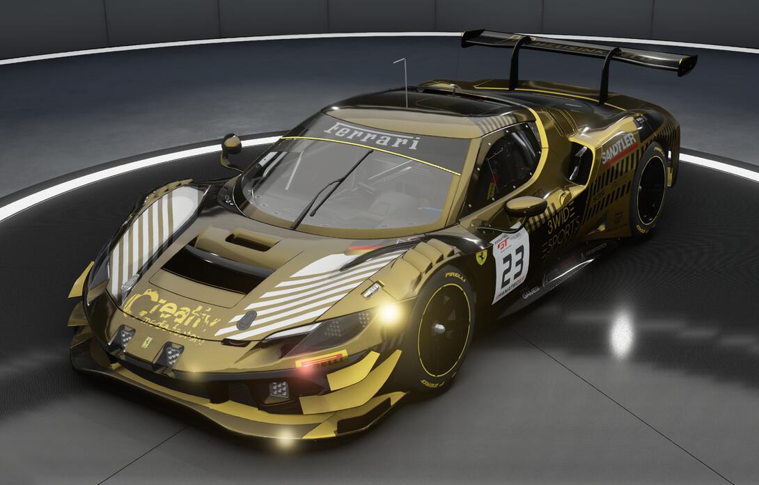 Ferrari 296 GT3 3Wide eSports #23 NLS