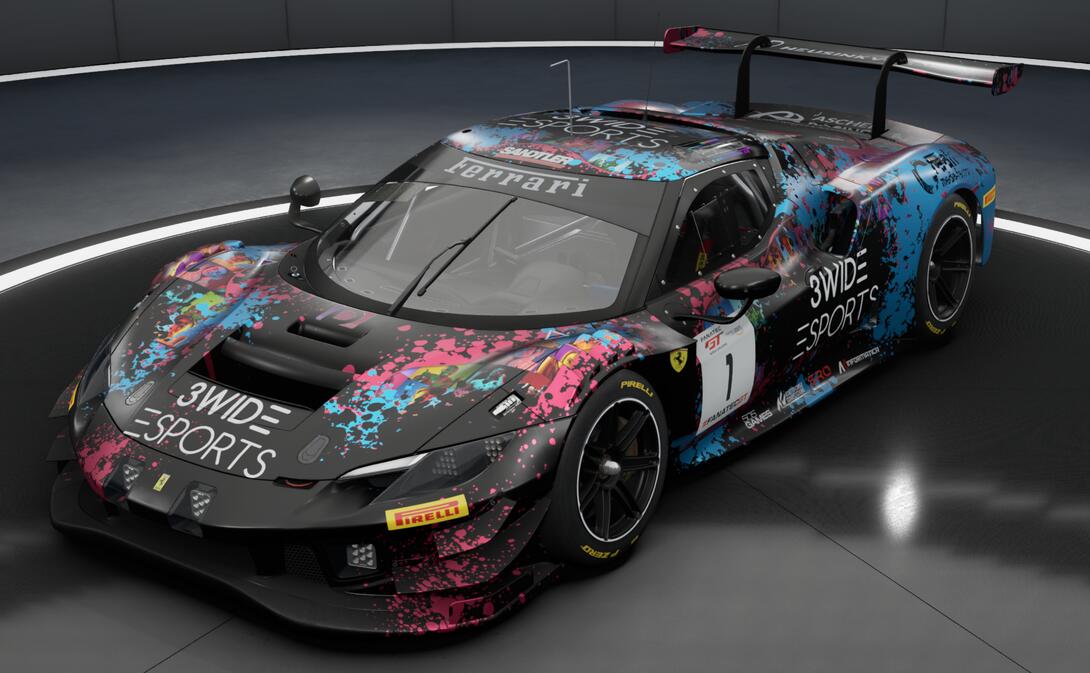 NLS Ferrari 296 GT3 3Wide eSports