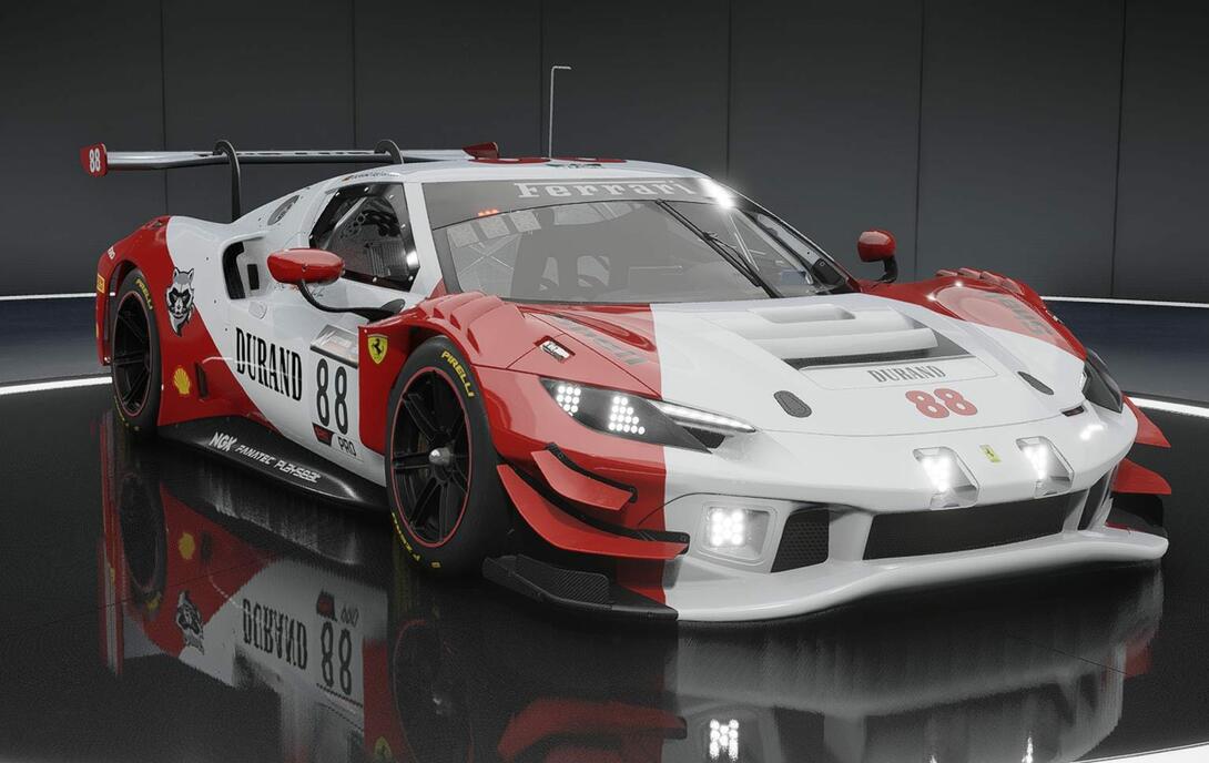 #88 Durand 296GT3