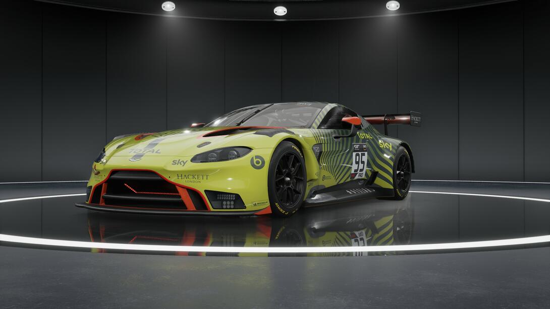 Artist: Horváth Károly's awesome Aston Martin Vantage WEC 01design