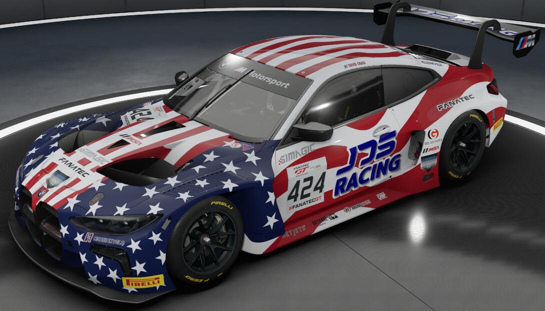 #424 D. Craig BMW M4 GT3 USA