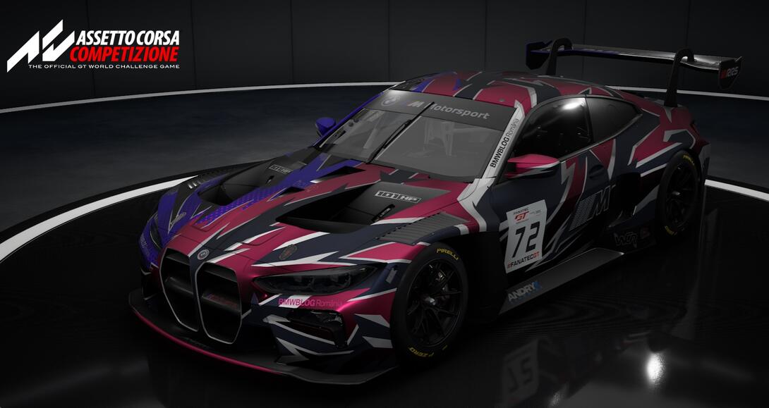ACC showcase of livery