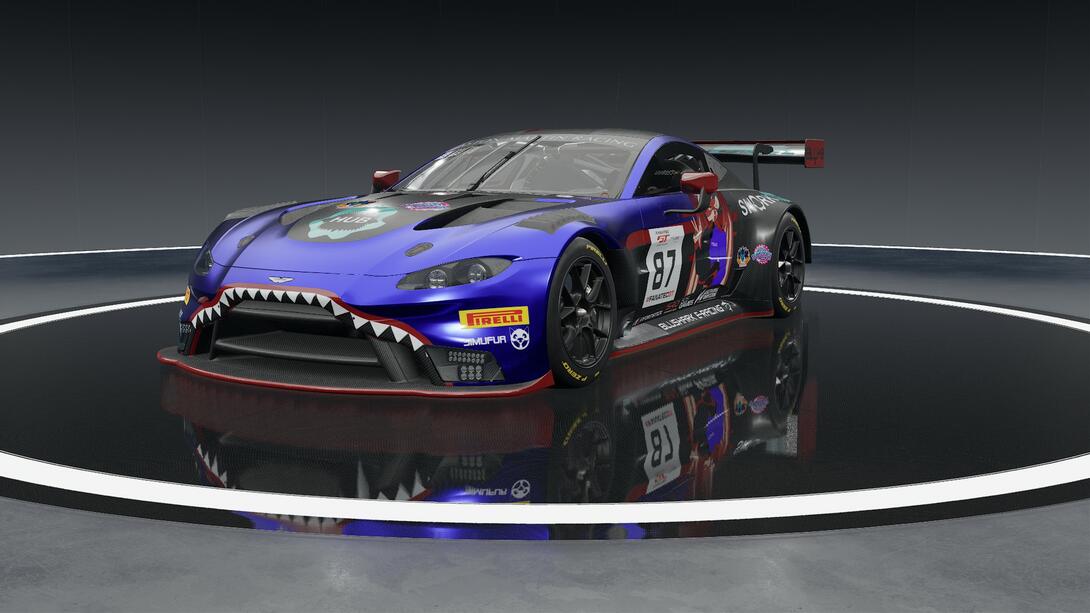 BLU-E Aston Martin #87 Derg