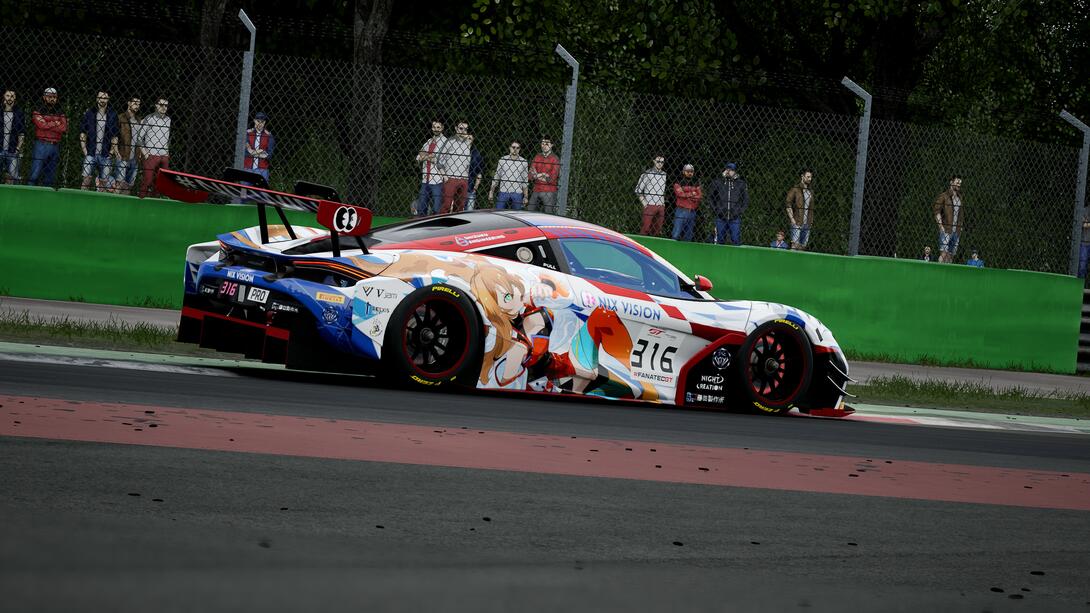 NIX VISION eMotorsport 720S EVO (TOGA Endurance League 2024)