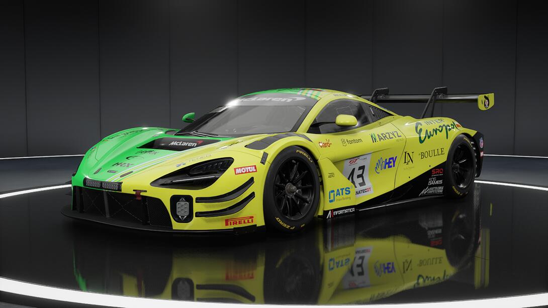 Mclaren 720S GT3 Evo Inter Europol #72 by Red_Player_1