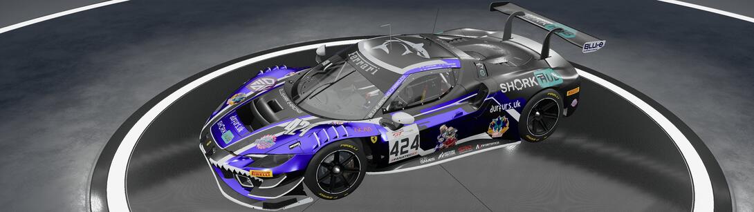 Shork Hub Blushark E-Racing #424 2P2UK