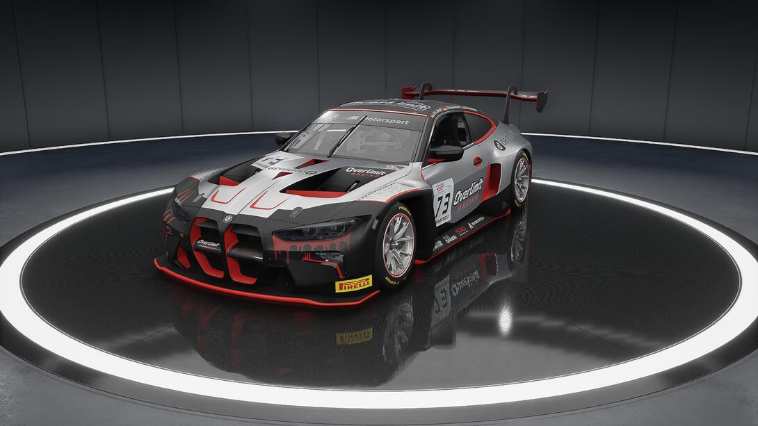 BMW M4 GT3 with OverLimit Racing Livery