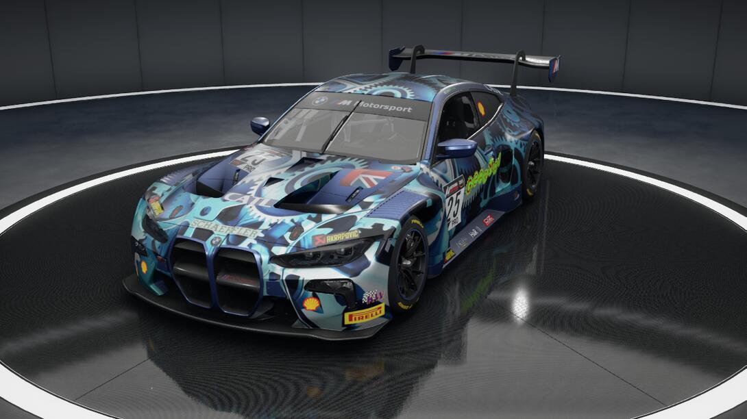 #25 S.Ade BMW M4 GT3 SJAdventure Racing