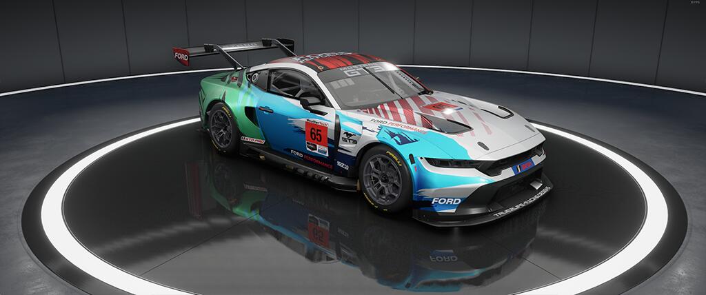 2024 Ford Mustang GT3 - "Champion Spirit" 60th Anniversary