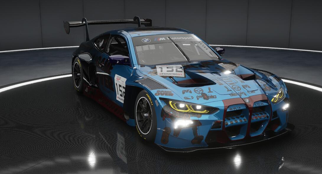 BMW M4 GT3 Livery Gaming theme