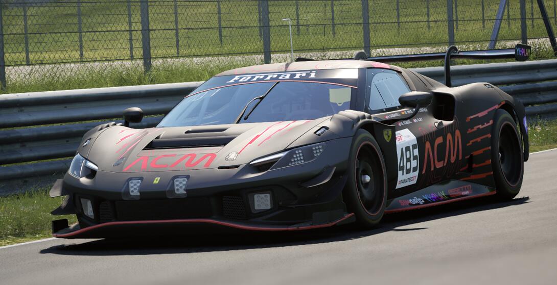 ACM Ferrari 296 Named Simhaven 24h
