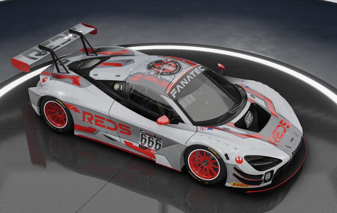 RED5 Mclaren 720s GT3 evo 