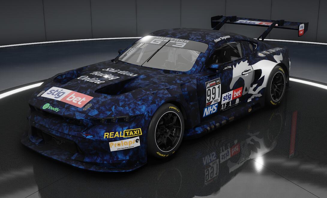 Shirtless Racing Online livery