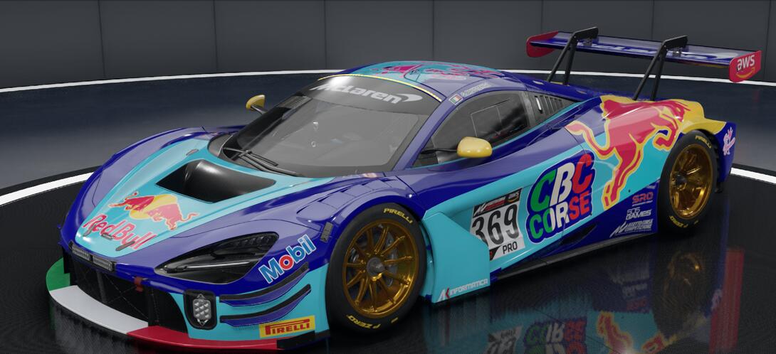 McLaren CBC corse