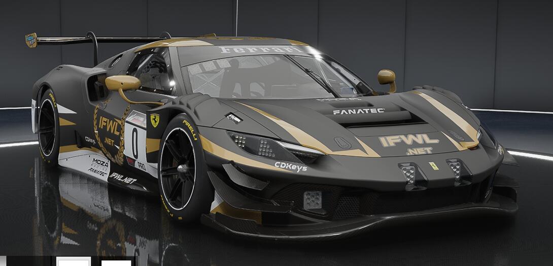 IFWL GOLD FERARRI