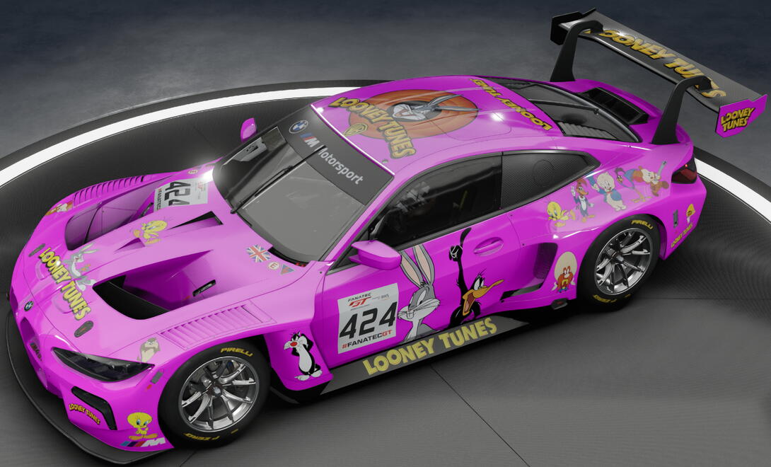 #424 D.Craig BMW M4 GT3 Looney Toons