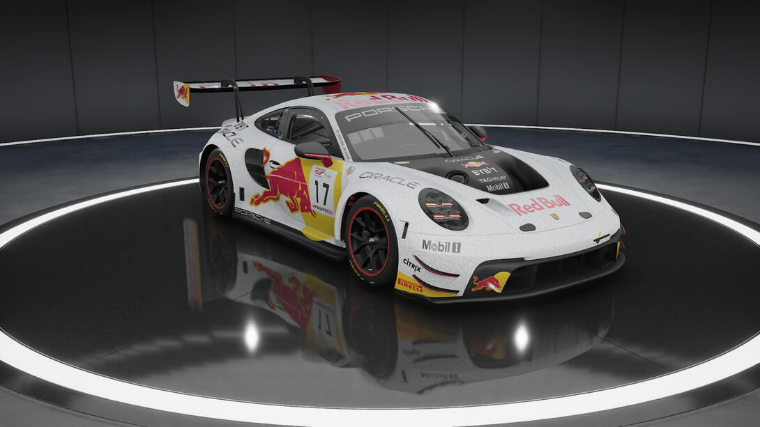 RedBull Racing Porsche WHITE