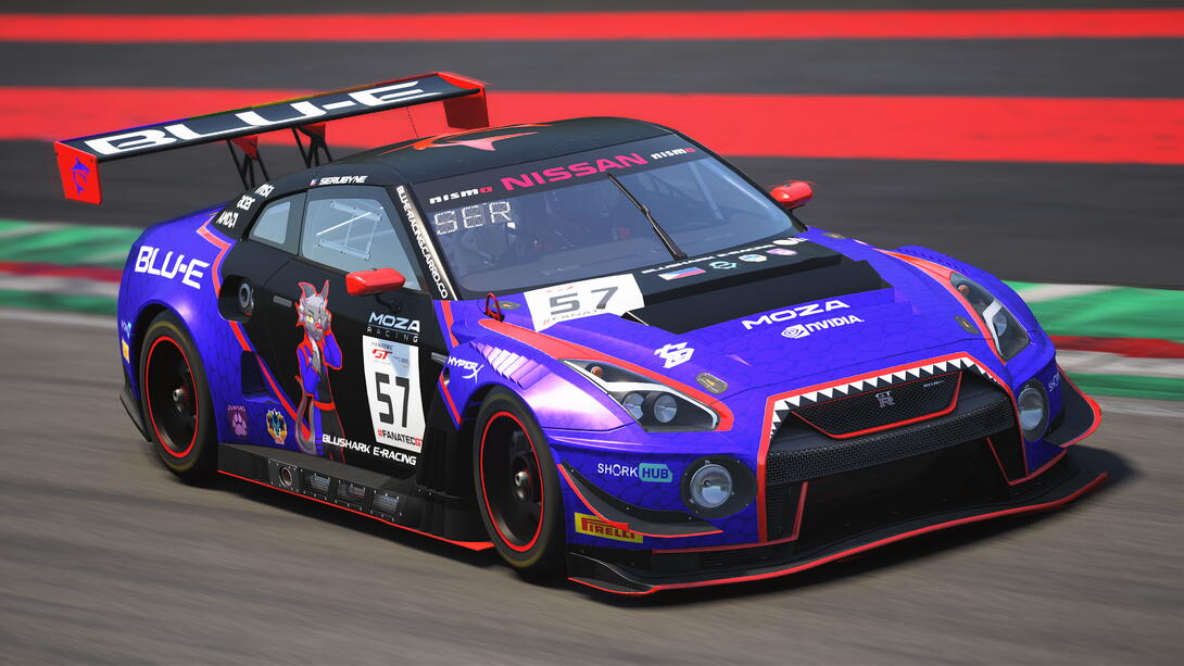 Front view of livery