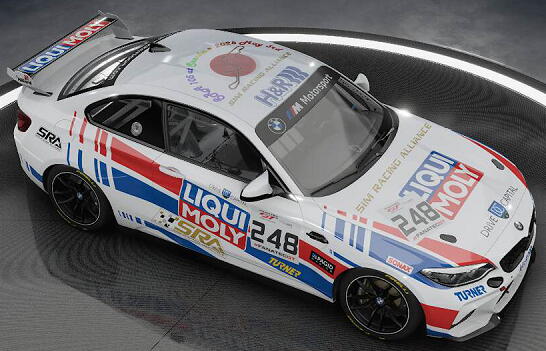 Top isometric view of #248 for SRA 105 Big Grid at Suzuka