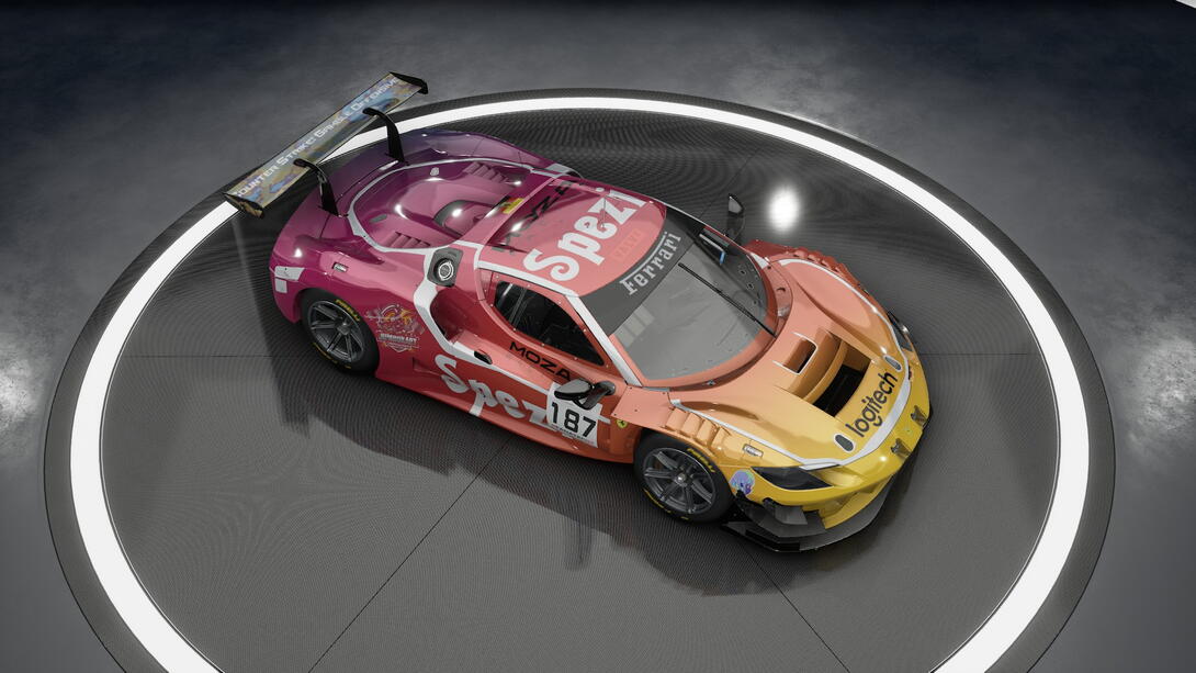 The coolest Ferrari in showcase mode