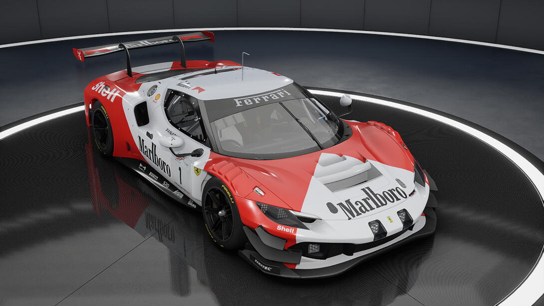 Ferrari 296 Marlboro
