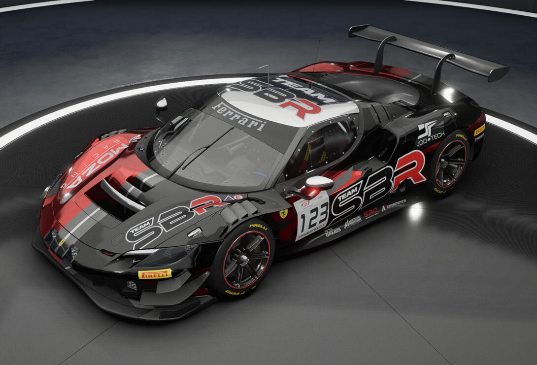 Team SBR Ferrari 296GT3