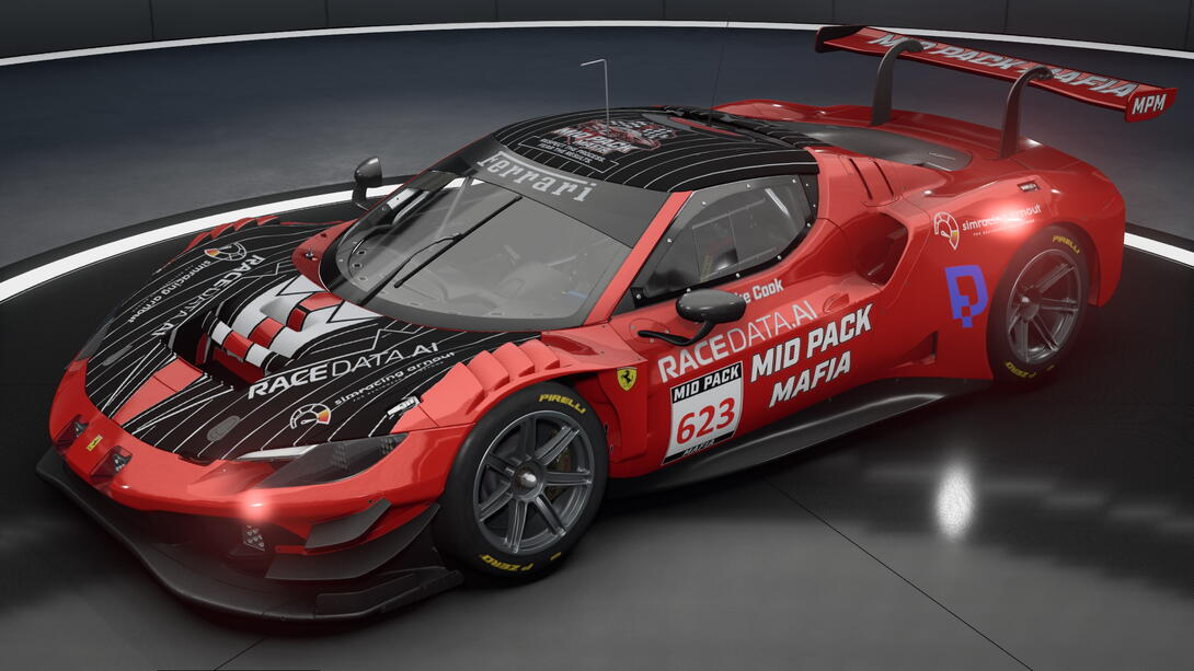 #623 MPM Ferrari 296 LIAW