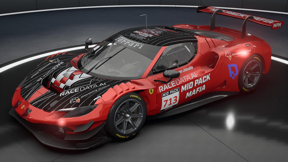 #713 WRT Ferrari 296 GPT Suited
