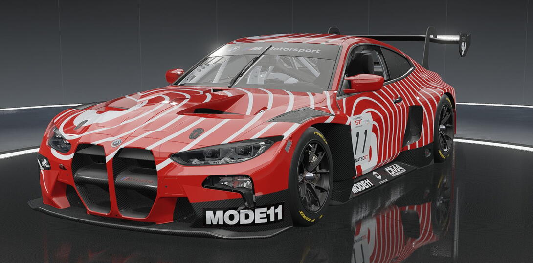 BMW M4 GT3 MODE11 BASF RED