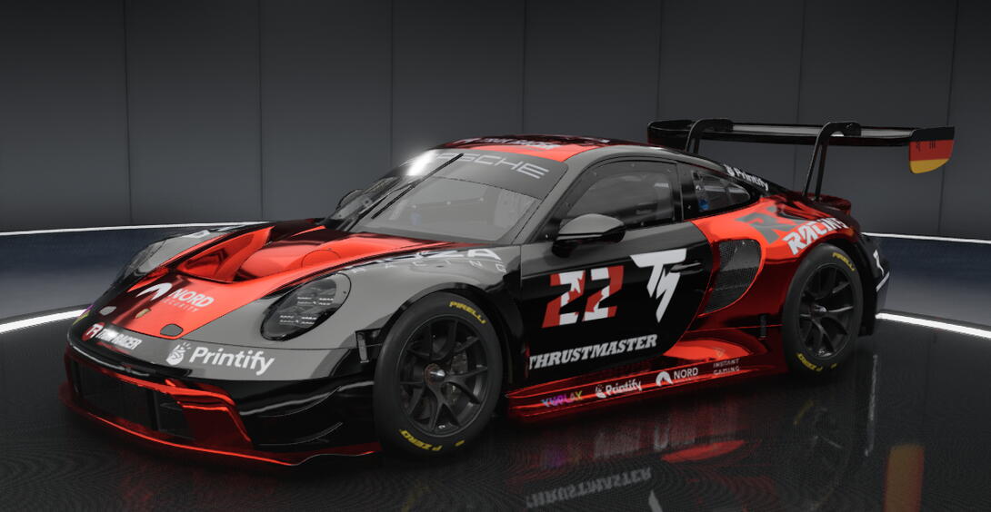 Porsche 992 GT3 R Kyalami 24 Hours Livery