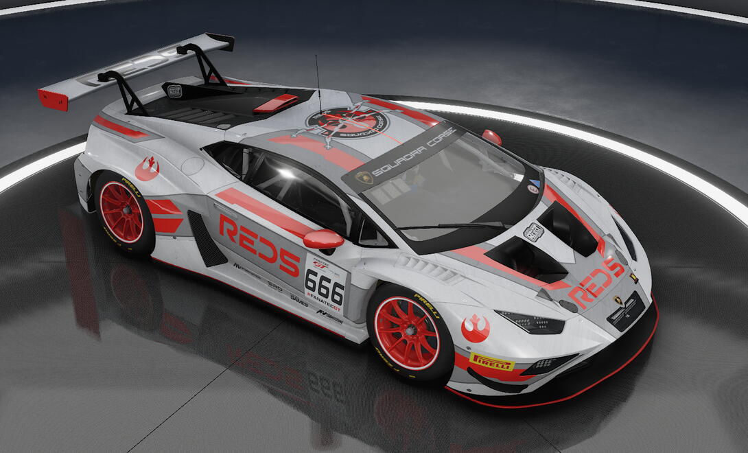 RED5 Lamborghini GT3 evo2