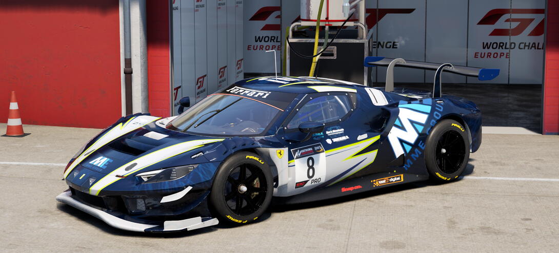 MME-Ferrari 296 GT3 KNAF 2025